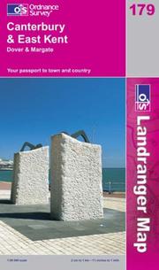 Cover of: Canterbury and East Kent, Dover and Margate (Landranger Maps) by Ordnance Survey