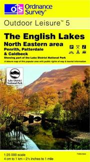 Cover of: The English Lakes (Outdoor Leisure Maps)