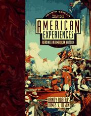 Cover of: American Experiences: Readings in American History  by 