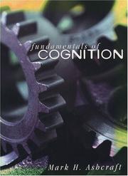 Cover of: Fundamentals of cognition