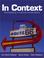 Cover of: In context