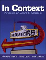 Cover of: In Context by Ann M. Feldman, Nancy Downs, Ellen McManus, Ann Feldman