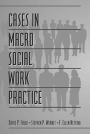 Cover of: Cases in Macro Social Work Practice