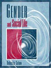 Cover of: Gender and Social Life