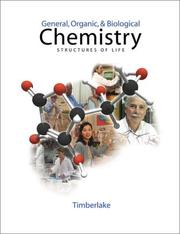 Cover of General, Organic, and Biological Chemistry by Karen Timberlake