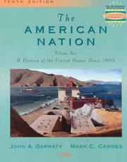 Cover of: The American Nation, Volume II: A History of the United States Since 1865 (10th Edition)