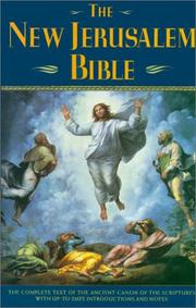 Cover of: The New Jerusalem Bible. by 