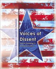 Cover of: Voices of Dissent: Critical Readings in American Politics (4th Edition)