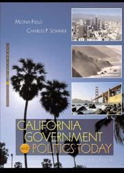 Cover of: California government and politics today