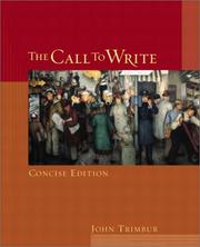 Cover of: The Call to Write, Concise Edition
