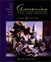 America Past and Present, Vol. 2