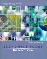 Economics Today by Miller, Roger Leroy Miller