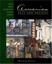 Cover of America past and present by Robert A. Divine