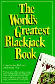 The world's greatest blackjack book by Lance Humble