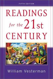 Cover of: Readings for the 21st Century: Issues for Today's Students (5th Edition)