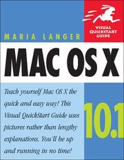 Cover of: Mac OS X 10.1