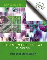 Cover of: Economics Today by Roger LeRoy Miller