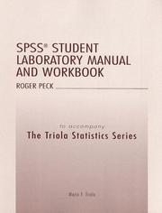 Cover of: The Triola Statistics Series Student Laboratory Manual and Workbook