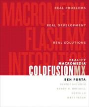 Cover of: Reality Macromedia ColdFusion MX: Macromedia Flash MX Integration
