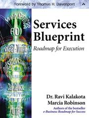 Services blueprint by Ravi Kalakota, Marcia Robinson