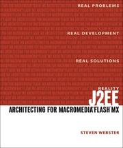 Cover of: Reality J2EE by Steven Webster, Steven Webster