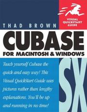 Cover of: Cubase SX for Macintosh and Windows