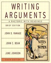 Cover of: Writing arguments by John D. Ramage