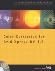 Cover of: Color Correction for Avid Xpress DV 3.5 by Avid Technology Inc.