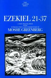Cover of: Ezekiel 21-37 | Moshe Greenberg