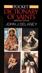 Cover of: Pocket dictionary of saints
