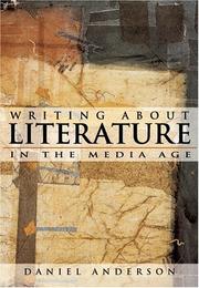 Cover of: Writing About Literature in the Media Age by Daniel Anderson