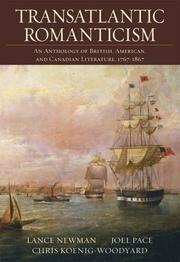 Cover of: Transatlantic Romanticism by Lance Newman, Joel Pace, Chris Koenig-Woodyard