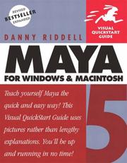 Cover of: Maya 5 for Windows and Macintosh