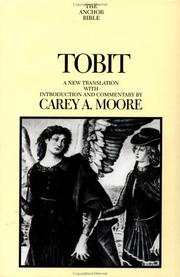 Cover of: Tobit by Carey A. Moore