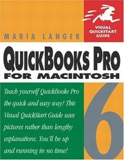 Cover of: QuickBooks Pro 6 for Macintosh | Maria Langer