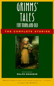 Cover of: Grimms' Tales for Young and Old by Brothers Grimm, Wilhelm Grimm