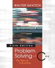 Cover of: Problem Solving with C++ by Walter Savitch, Walter Savitch