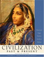 Cover of: Civilization Past & Present, Volume C (from 1775 to the Present) (11th Edition) (MyHistoryLab Series)