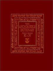 Cover of: The Anchor Bible Dictionary, Volume 4 (Anchor Bible Dictionary) by David Noel Freedman