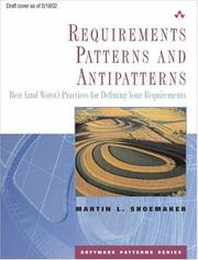 Cover of Requirements Patterns and Antipatterns