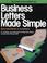 Cover of: Business letters made simple