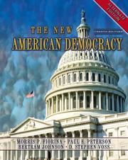 Cover of: New American Democracy, Alternate Edition (with Study Card), The (4th Edition)