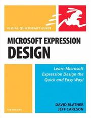 Cover of: Microsoft Expression Design for Windows: Visual QuickStart Guide