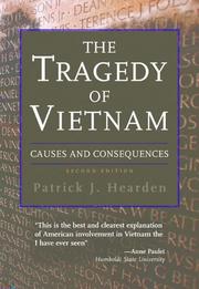 Cover of: The Tragedy of Vietnam by Patrick J. Hearden