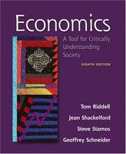 Cover of: Economics: A Tool for Critically Understanding Society (8th Edition) (Addison-Wesley Series in Economics)