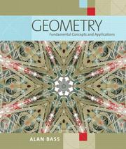 Cover of: Geometry: Fundamental Concepts and Applications