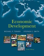 Cover of: Economic Development (10th Edition) by Michael P. Todaro, Stephen C. Smith