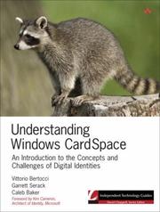 Cover of: Understanding Windows CardSpace: An Introduction to the Concepts and Challenges of Digital Identities (Independent Technology Guides)
