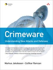Cover of: Crimeware by Markus Jakobsson, Zulfikar Ramzan
