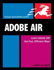 Cover of: Adobe AIR: Visual QuickPro Guide